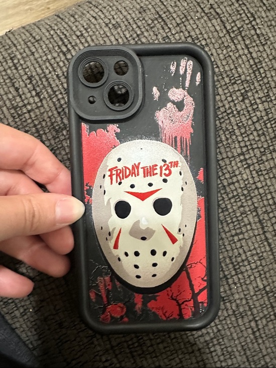 Other - Friday The 13th Jason Mask Black & Red Phone Case iPhone 13-2